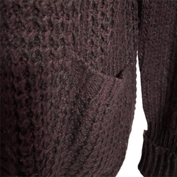 Rd Style Purple Cardigan Sweater Size SP - Picture 5 of 8